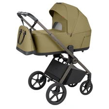Универсальная коляска 2 в 1 Carrello Ultra CRL-6557 Clover Green зеленая с люлькой и прогулочным блоком